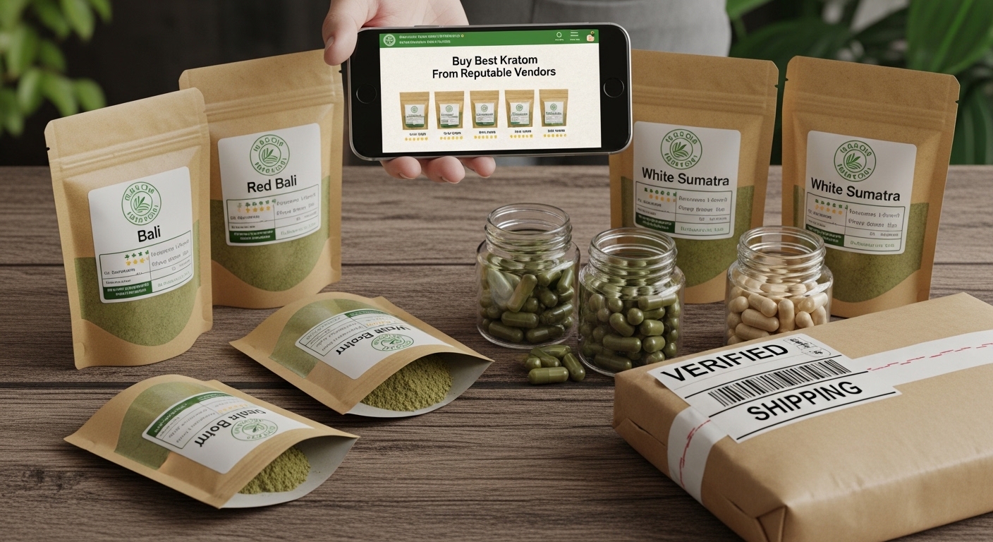 Buy Best Kratom From Reputable Vendors With Verified Shipping