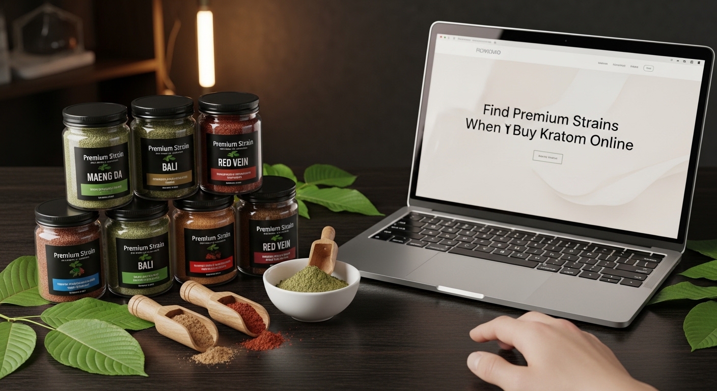 Find Premium Strains When You Buy Kratom Online