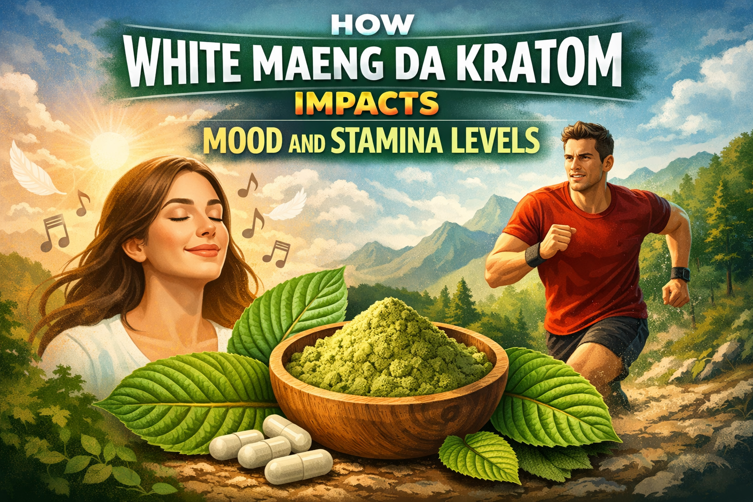 How White Maeng Da Kratom Impacts Mood and Stamina Levels