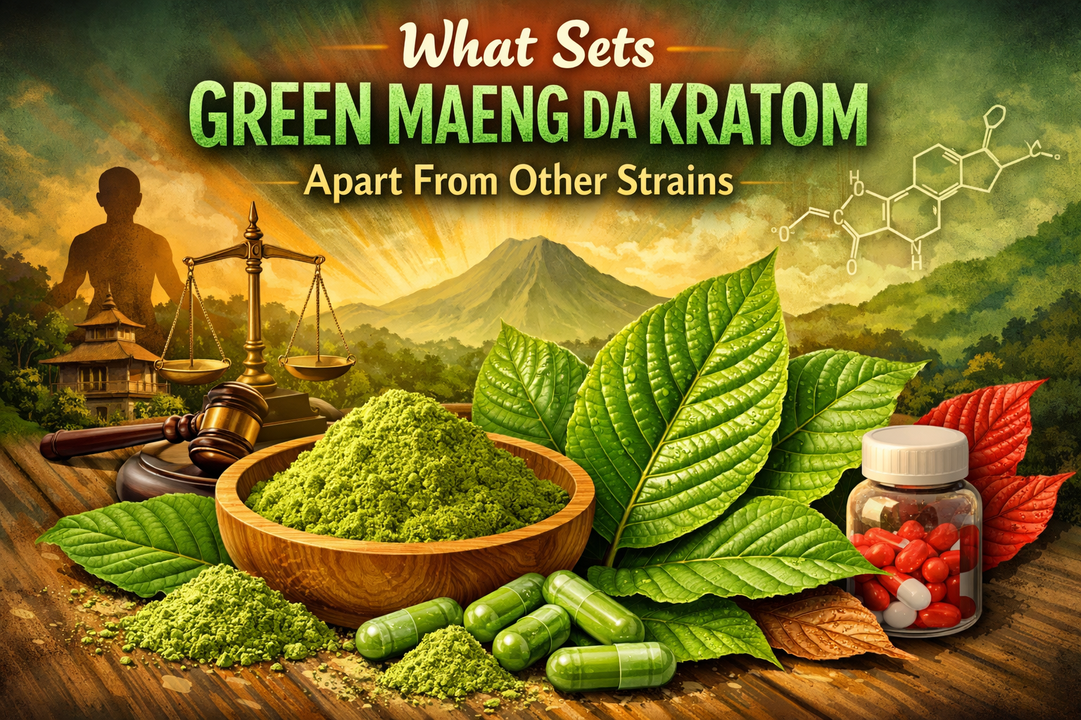 What Sets Green Maeng Da Kratom Apart From Other Strains
